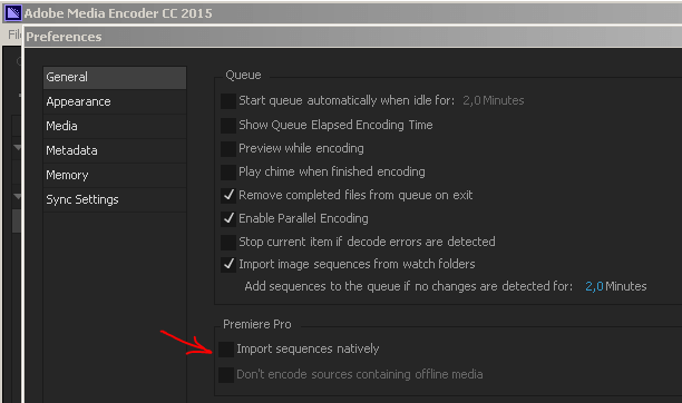 CUDA в Adobe Media Encoder