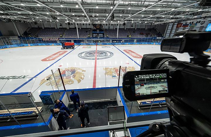 видеосъемка хоккея с мячом